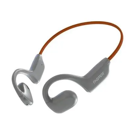 Faster AS20 Bone Conduction Headphones – IP5X Water Resistant, Open-Ear Design, Bluetooth v5.3, Up to 10 Hrs Playtime