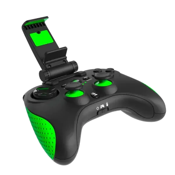T-Dagger Gemini T-TGP600 Bluetooth Wireless Gamepad Controller for Android & PC with 600mAh Rechargeable Battery, Vibration & Phone Holder