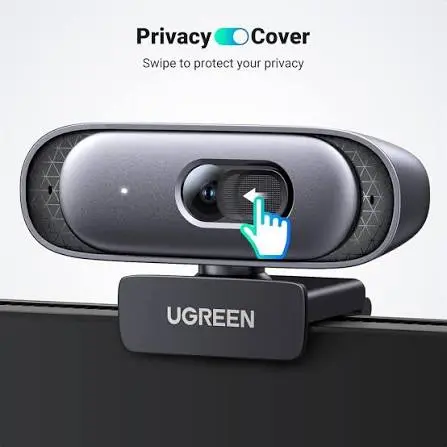 UGREEN USB HD Webcam Silver 2K 30FPS