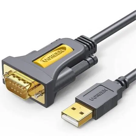 UGREEN USB to DB9 RS-232 Male Serial Adapter Cable 2M | USB to Serial Converter