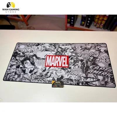 TURBO Premium Marvel Gaming Desk Mat – 900 x 400 x 3mm, Extended XXL Mouse Pad, Anti-Slip Base