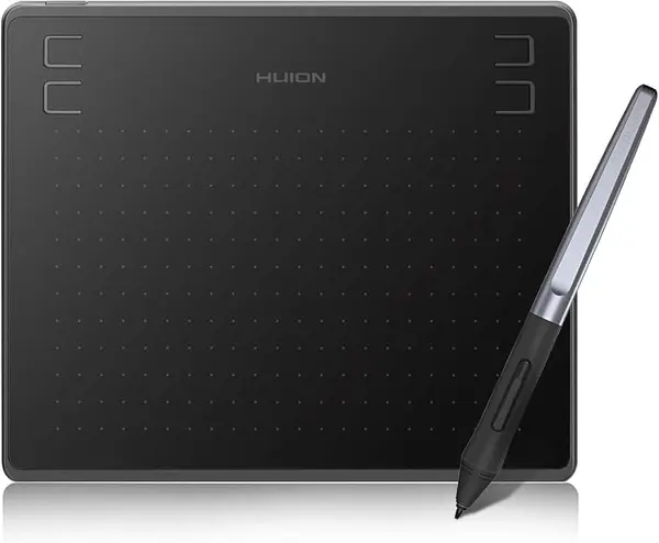 Huion HS64 Inspiroy Ultra-Compact 6.3x4” Drawing Tablet with 8192 Pressure Levels & Battery-Free Stylus