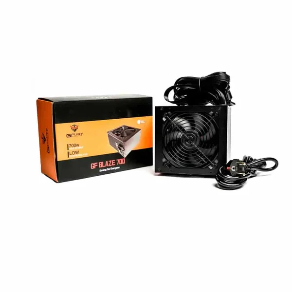 GFURY GF-BLAZE 700W Gaming Power Supply – High Efficiency ATX PSU for Gaming PC & Desktop Systems