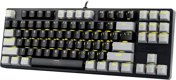 E-YOOSO Z-87 RGB Mechanical Keyboard 87 Keys TKL