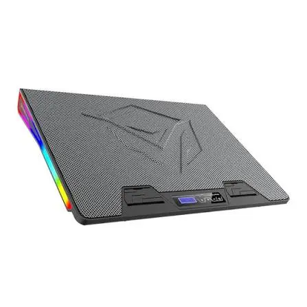 Meetion CP5050 Laptop Cooling Pad – Big Fan RGB Backlight, USB Wired