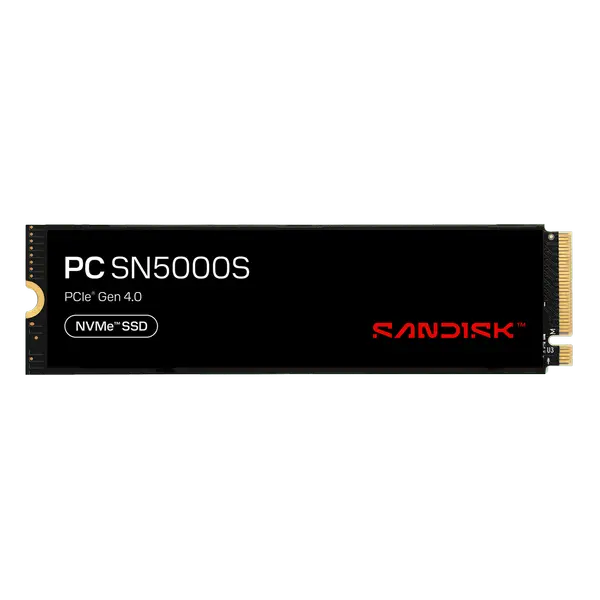 WD/SanDisk Black SN5000S 512GB NVMe Gen4 SSD - 6000MB/s Read Speed, Pulled 100% Health