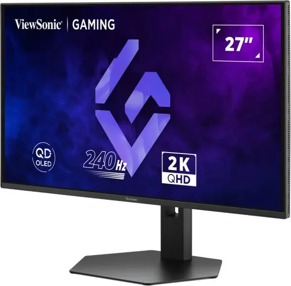ViewSonic Elite XG2738-2K-OLED 27" QD-OLED QHD 240Hz Gaming Monitor 0.03ms HDR10 FreeSync Premium & G-SYNC Compatible