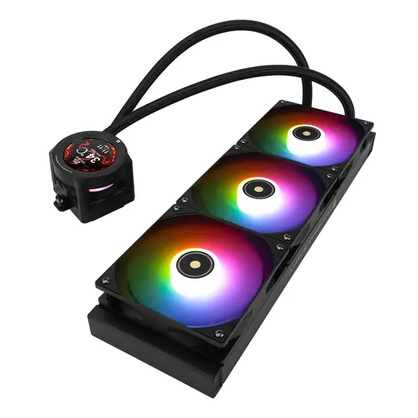 Thermalright TR 360 Core Vision LCD ARGB Black 360mm AIO Liquid CPU Cooler