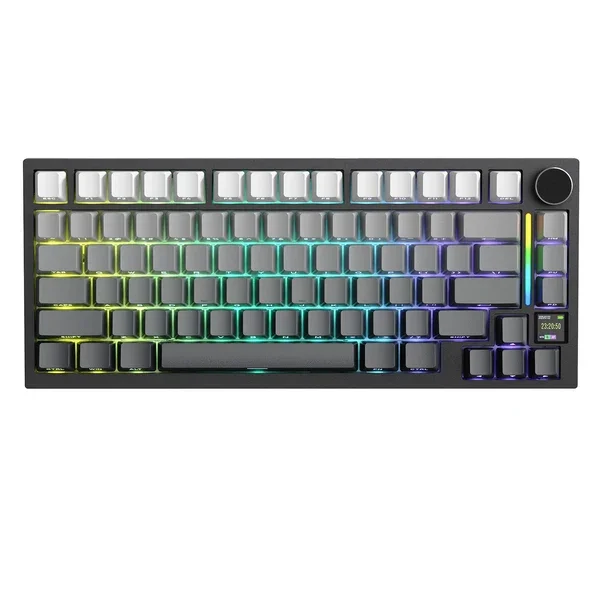 Attack Shark X820 Ultra Tri-Mode Gasket Mechanical Keyboard – Black Warrior