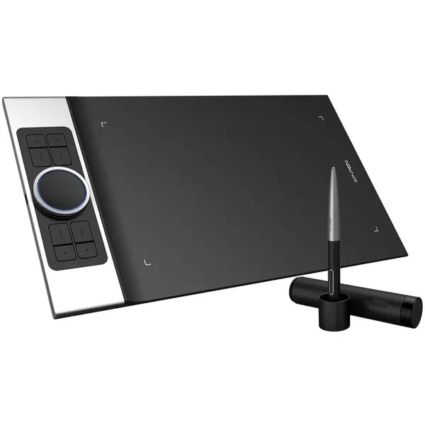 XP-PEN Deco Pro Medium Graphics Drawing Tablet – Professional 11 x 6 Inch Pen Tablet | 8192 Pressure Levels | Tilt Support | Dual Wheel Design for Artists & Designers