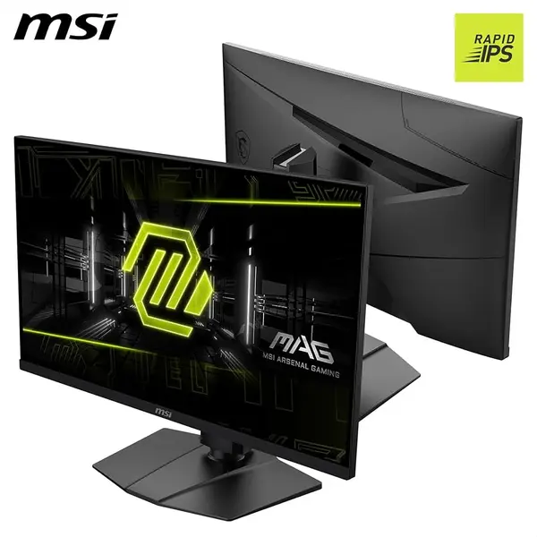 MSI MAG 275F E20 27” Rapid IPS 2K QHD Gaming Monitor – 200Hz, 0.5ms GTG, Adaptive-Sync Esports Display