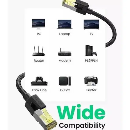UGREEN Cat 7 Braided Ethernet Cable 10m Pure Copper | High Speed 10Gbps LAN Cable