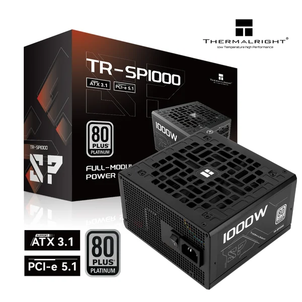 Thermalright SP 1000W Platinum Fully Modular Black ATX 3.1 PSU