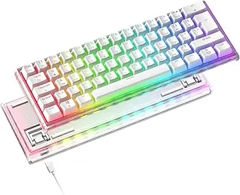 E-YOOSO Z-686 TRI MODE RGB Mechanical Keyboard 68 Keys