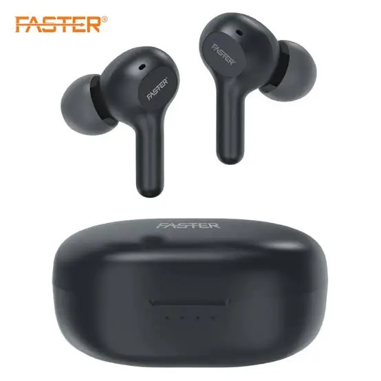 Faster S50 Buds Wireless Earbuds – ANC Noise Cancellation, IP5X Water Resistant, Game Mode, Up to 150 Hrs Standby