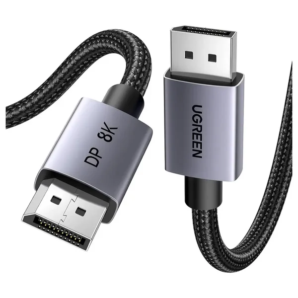 UGREEN DisplayPort 1.4 8K Cable 2M Ultra HD DP Male to DP Male Display Cable Black