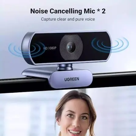 UGREEN 4K Webcam Ultra HD 1080P 60FPS with Microphone