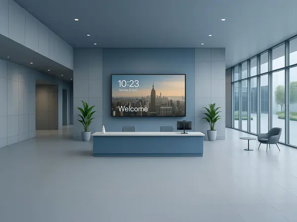 ViewSonic CDE6514-2C 65" 4K Commercial Display with Pro AV Integration - 24/7 Digital Signage Android 14 Display with AirSync & USB-C