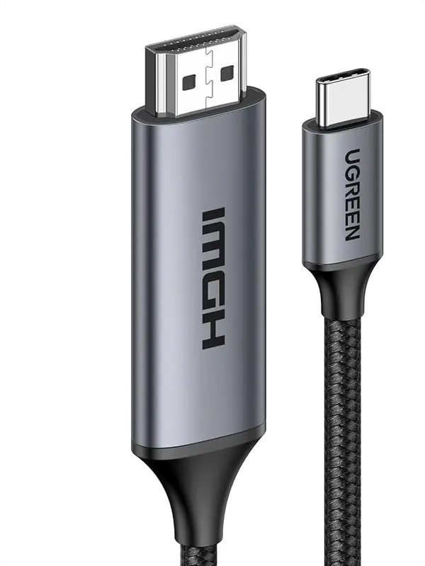 UGREEN USB Type-C to HDMI 8K@60Hz Cable 1m – Direct USB-C to HDMI 2.1 Video Cable