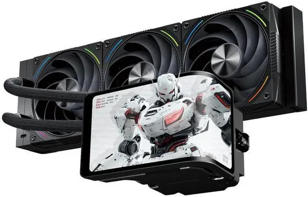 Thermalright TR 360 Wonder Vision Turbo LCD 6.67" ARGB Black 360mm AIO Liquid CPU Cooler