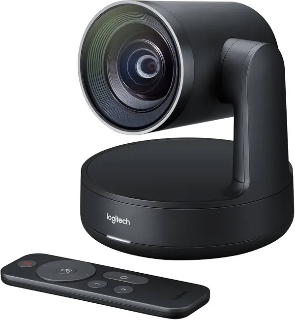 Logitech Rally Camera Ultra-HD PTZ Conference Camera - Motorized Pan Tilt Zoom for Meeting Rooms (960-001227)