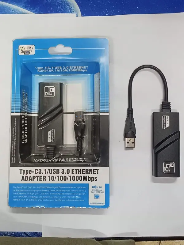 SONIC 105 USB + LAN High-Speed Network Adapter / USB Ethernet Adapter for PC & Laptop