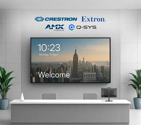 ViewSonic CDE5514-2C 55" 4K Commercial Display with Pro AV Integration - 24/7 Digital Signage Android 14 Display with AirSync & USB-C