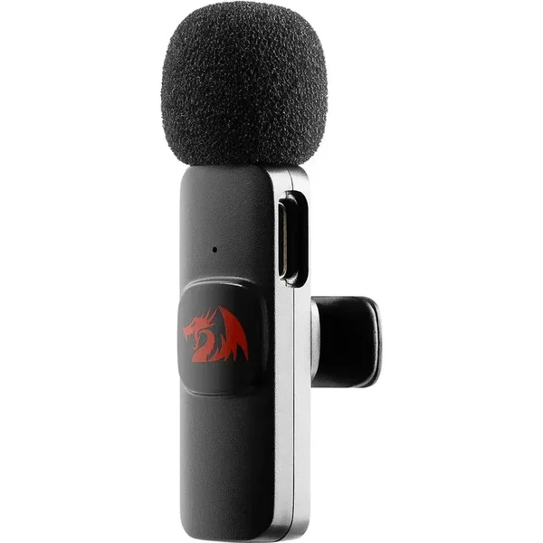 Redragon ATHAN GM93 Type-C Lavalier Microphone for Android iPhone Streaming Vlogging Podcast Recording