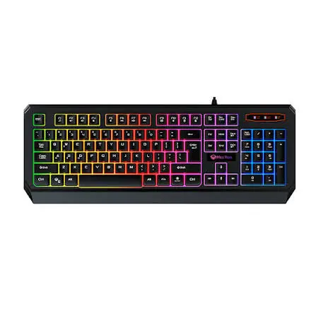Meetion K9320 Membrane Gaming Keyboard – USB Wired, Rainbow Backlight, Full Size
