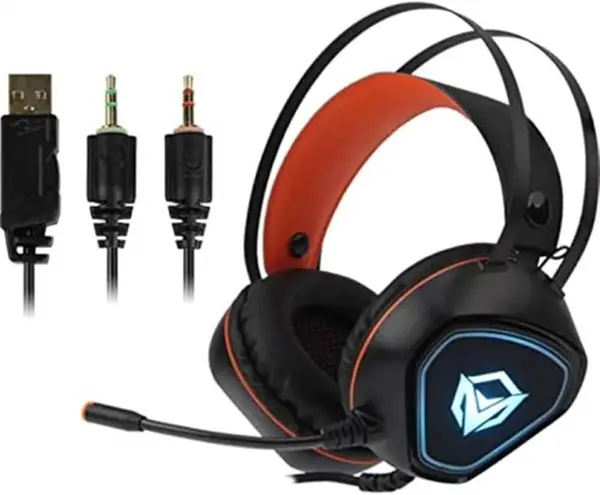 Meetion HP020 Gaming Headset – Dual 3.5mm + USB, Volume Control