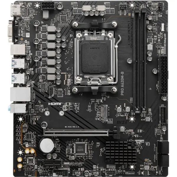 MSI PRO A620M-B AM5 DDR5 micro-ATX Motherboard