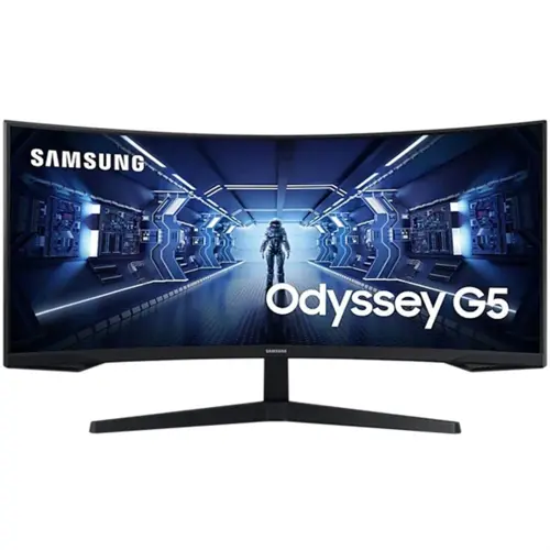 Samsung Odyssey G5 34" Curved Gaming Monitor - 165Hz, WQHD, 1ms, AMD FreeSync Premium, HDR10 