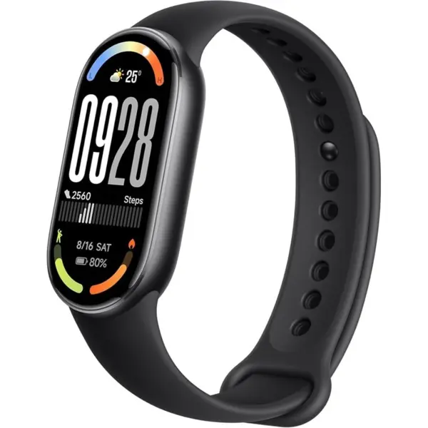 Xiaomi Smart Band 10 Global Version Midnight Black Smart Fitness Band with 1.72-Inch AMOLED Display & 21-Day Battery