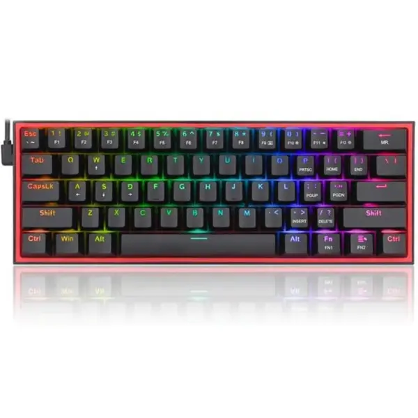 Redragon K616 FIZZ PRO RGB Mechanical Gaming Keyboard - Black