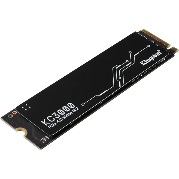 Kingston KC3000 Solid State Drive, 1TB, PCIe 4.0 X4 NVMe, M.2 2280, 7,000MB/s Read, SKC3000S/1024G