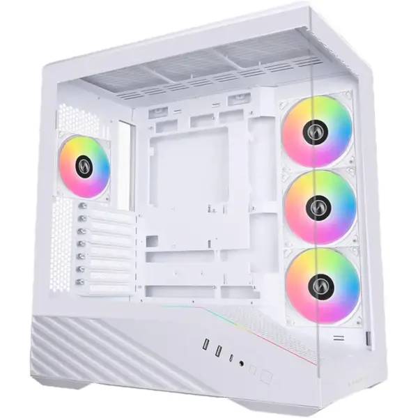 Lian Li V100 ATX Mid-Tower Case 4x ARGB Fans White