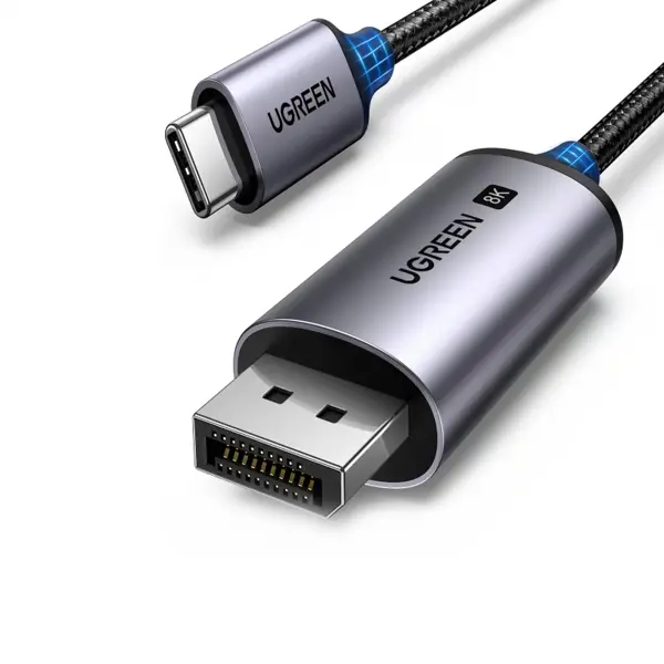 UGREEN 25158 Thunderbolt USB C to DisplayPort Cable DP 1.4 2M