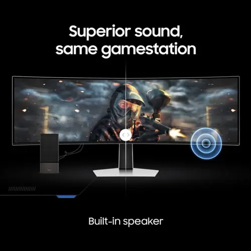 Samsung Odyssey OLED G9 49" Gaming Monitor - 240Hz, DQHD (5120x1440), 0.03ms, G-Sync, Curved