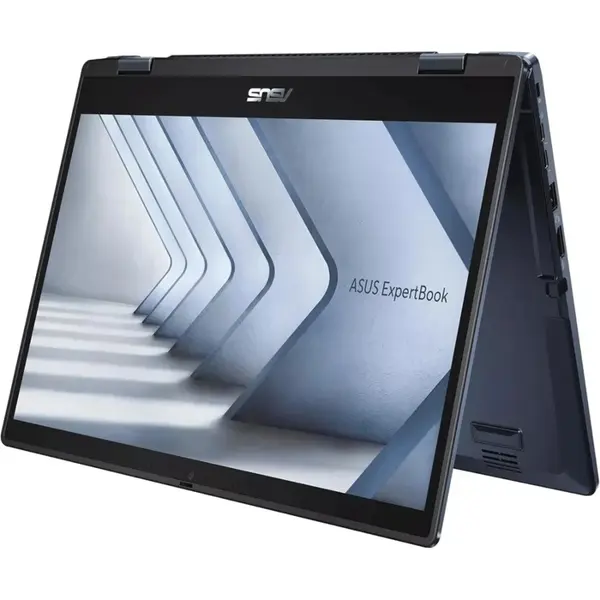 ASUS ExpertBook B3 Flip Laptop, Intel Core i7-1355U, 16GB RAM, 512GB SSD, 14.0-inch FHD x360 Touchscreen, Windows 11, Backlit Keyboard, Fingerprint Sensor, Star Black, B3402FVA-I716512B8D (Official Warranty)