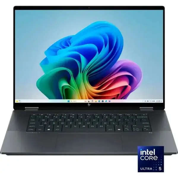 HP Omnibook X Flip 16-AS0013DX Laptop, Intel Core Ultra 5 226V, 16GB DDR5, 512GB SSD, Intel Arc 130V 8GB Graphics, 16" 2K x360 Touchscreen, Windows 11 Home, Eclipse