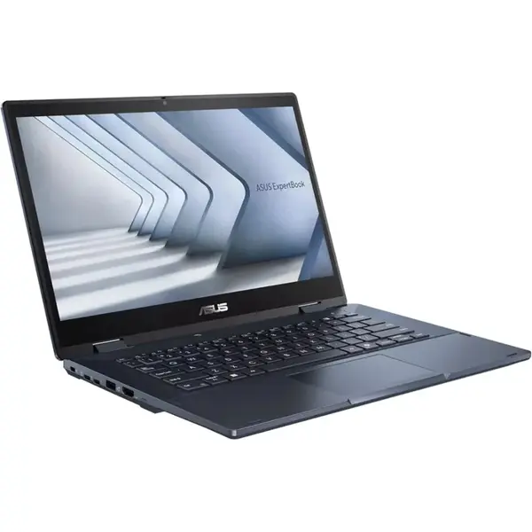 ASUS ExpertBook B3 Flip Laptop, Intel Core i7-1355U, 16GB RAM, 512GB SSD, 14.0-inch FHD x360 Touchscreen, Windows 11, Backlit Keyboard, Fingerprint Sensor, Star Black, B3402FVA-I716512B8D (Official Warranty)