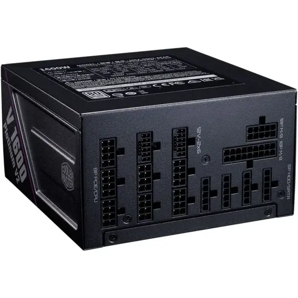 Cooler Master V PLATINUM V2 1600W Fully Modular Active PFC 80 PLUS Platinum PSU Power Supply Unit | MPZ-G002-AFAP-BEU