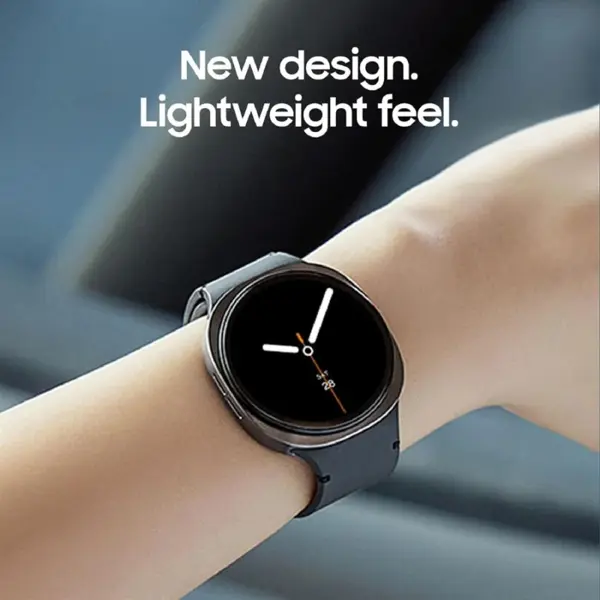 Samsung Galaxy Watch 8 (2025) 40mm Bluetooth Smartwatch – Cushion Design, Fitness & Sleep Coaching, Heart Rate Tracking (Graphite)