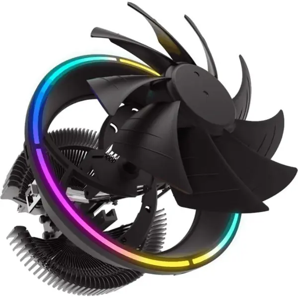 GameMax Gamma 200 RGB CPU Air Cooler, RGB Lighting