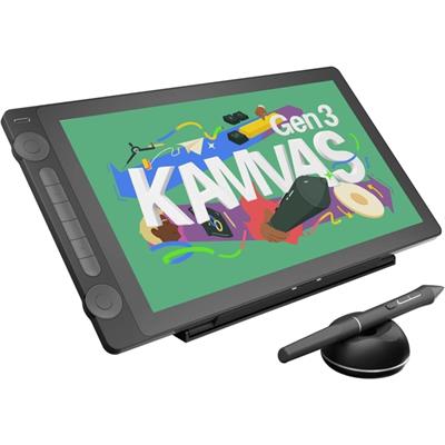 HUION KAMVAS 16 (Gen 3) Drawing Tablet with Screen, 15.8 inch 2.5K QHD Art Tablet