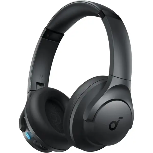 Anker Soundcore Q11i Wireless Over-Ear Bluetooth Headphones – Deep Bass, Hi-Res Audio, 60-Hour Playtime, Multipoint (Dark Gray)