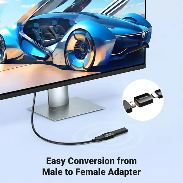 UGREEN 20107 HDMI Coupler 4K@60Hz HDMI Female to Female Adapter