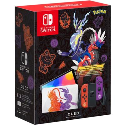 Nintendo Switch OLED Pokémon Scarlet & Violet Edition 64GB Handheld Gaming Console