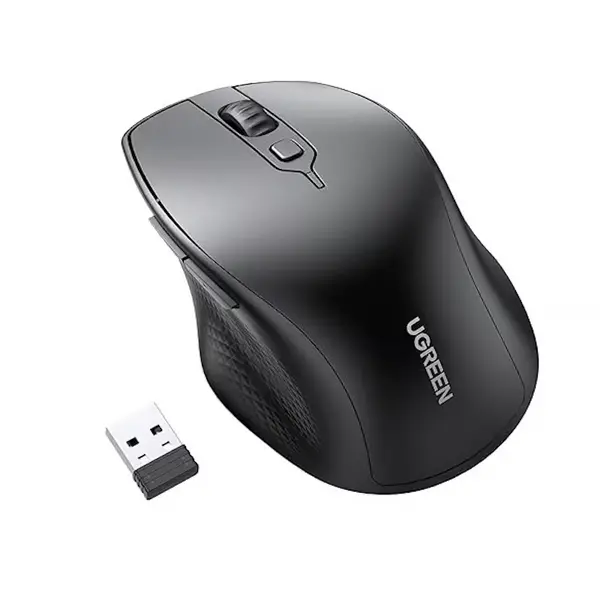 UGREEN 90395 ERGONOMIC BT And W/L MOUSE BLACK