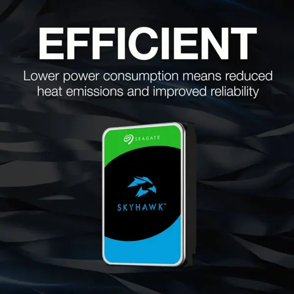 Seagate Skyhawk 2TB Surveillance Hard Drive 3.5" SATA 6Gb/s ST2000VX017 CMR
